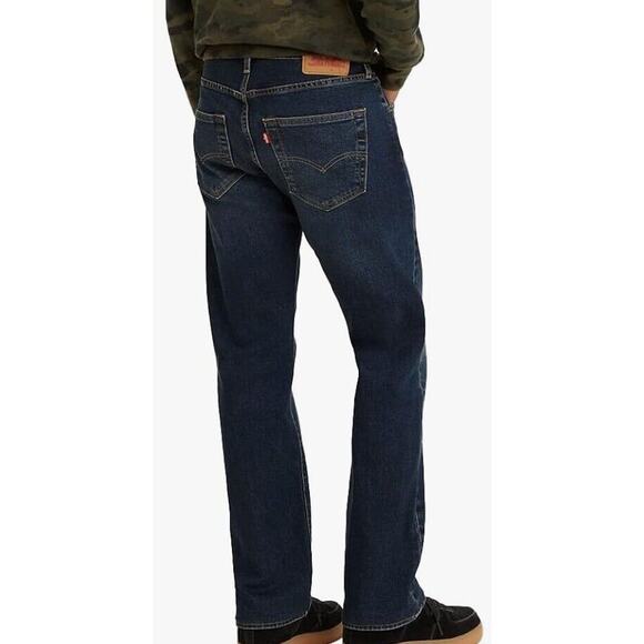 Men’s Levi's 501 Button Fly Dark Blue Jeans Tag 40 X 32 NEW - Picture 1 of 7